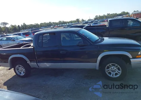 2002 Dodge Dakota Slt из США, поврежденный, VIN 1B7HL48X82S603451